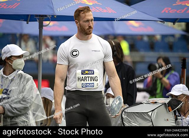Christoph HARTING (SCC Berlin), 8th place, dissatisfied; Discus thrower; Discus throw men final, on 06.06.2021 German Athletics Championships 2021, from 04