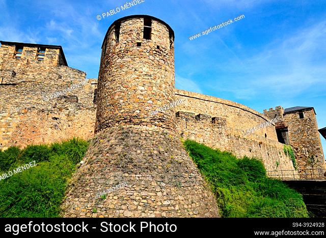 Templar castle of Ponferrada, Leon, Spain