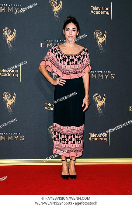2017 Creative Arts Emmy Awards - Day 2 Featuring: Natalia Cordova-Buckley Where: Los Angeles, California, United States When: 11 Sep 2017 Credit:...