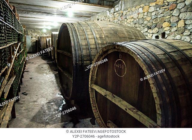 Cellars of Areni winery in Armenia