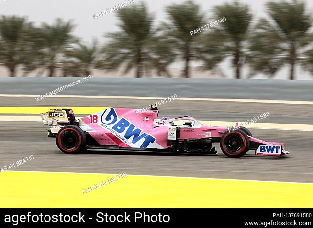 11/27/2020, Bahrain International Circuit, Sakhir, Formula 1 Gulf Air Bahrain Grand Prix 2020, in the picture Lance Stroll (CAN # 18)