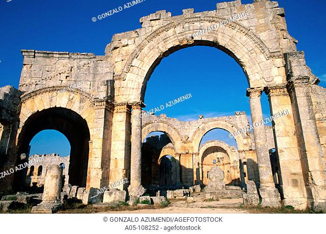 St. Simeon basilica (Vth century). Qal'at Samaan. Syria