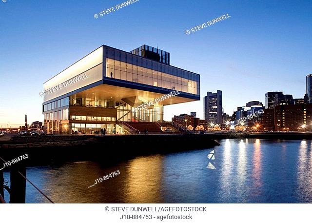 Institute of Contemporary Art (ICA) by Diller Scofidio + Renfro architects, Fan Pier, Boston, Massachusetts, USA