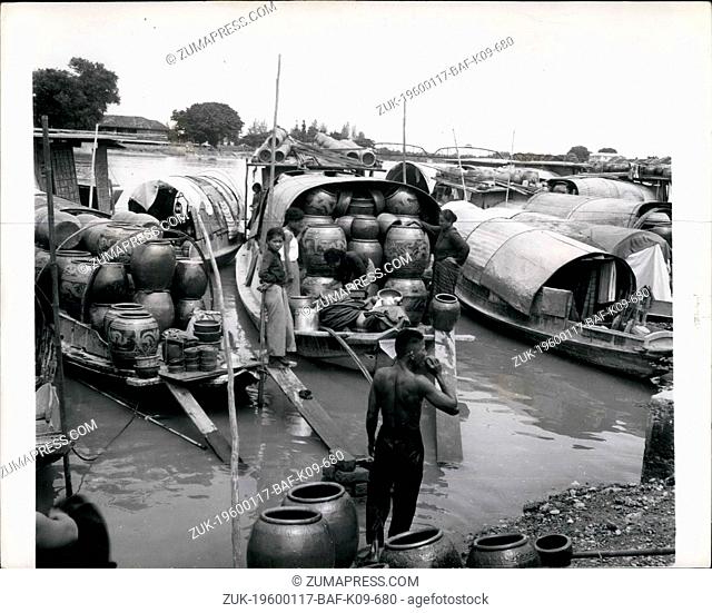 1959 - Pots for the housewives of Thailand: Rajburi in Thailand, is to Thailand what 'The Five Towns' are to this country