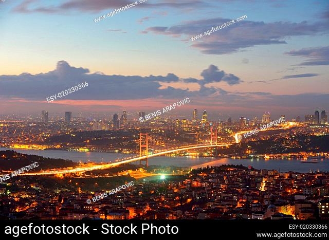 Istanbul Turkey Bosporus Bridge