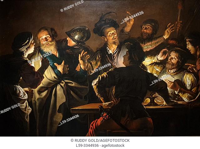 'The Denial of Saint Peter', 1620/25, Gerard Seghers (1591-1651)