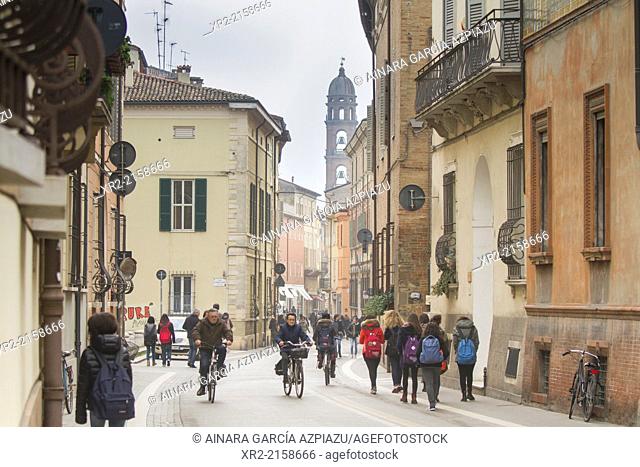 Streets of Faenza, Emilia Romagna, Italy