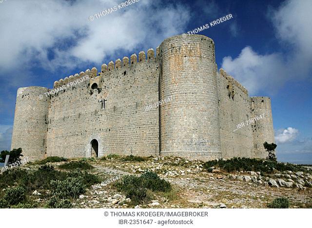 Fortress El Castell del Montgri, 1294-1301, Torroella de Montgri, province of Girona, Catalonia, Spain, Europe