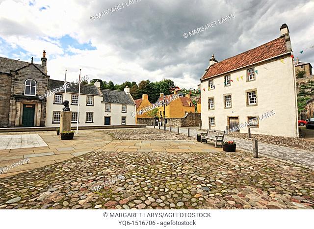 Culross is a former royal burgh in Fife, Scotland founded in 6th century