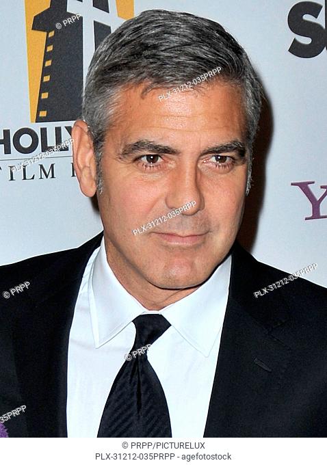 George Clooney at the 15th Annual Hollywood Film Awards Gala held at The Beverly Hilton Hotel in Beverly Hills, CA. The event took place on Monday, October 24