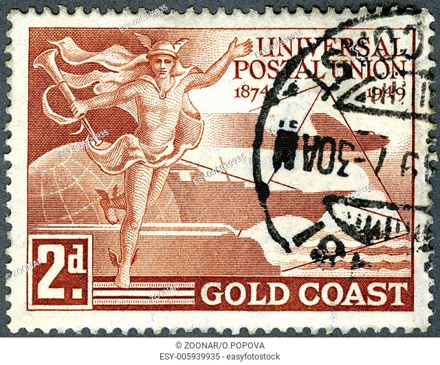 GOLD COAST - 1949: devoted Universal Postal Union (1874-1949)