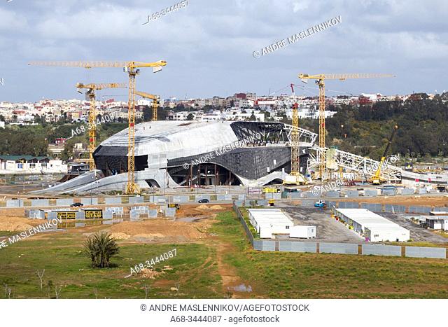Grand Theater of Rabat, Grand Théâtre de Rabat, Morocco. Under construction. The construction of this establishment aims to increase the cultural influence in...