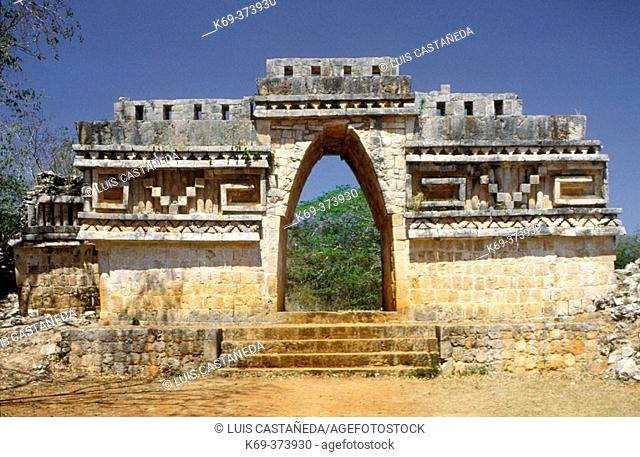 Mayan Arch. Labna (Yucatán). Mexico