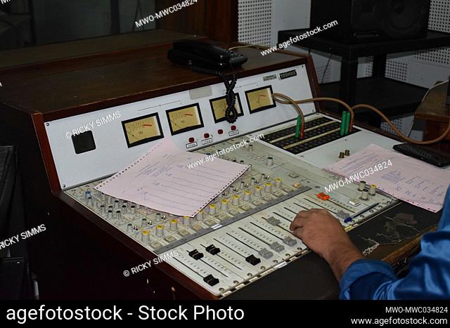 Old equipment at SLBC. The Sri Lanka Broadcasting Corporation (SLBC), formerly Radio Ceylon, is the oldest radio station in South Asia