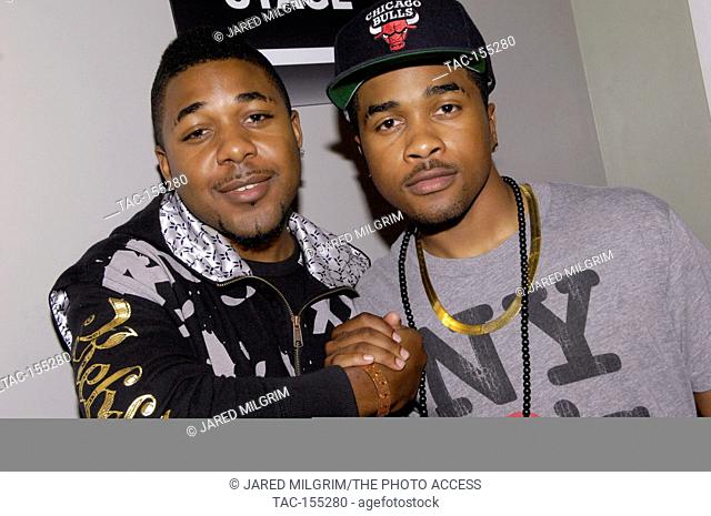 Rapper Mann (r) at Diabetes Awareness & Healthy Living Benefit Concert at Club Nokia on July 18, 2010 in Los Angeles