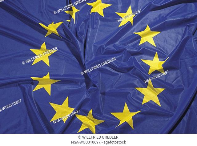 European Union flag detail