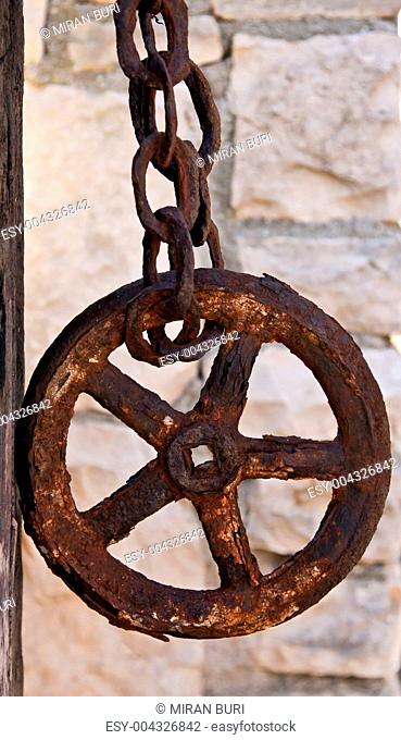 wheel and chain