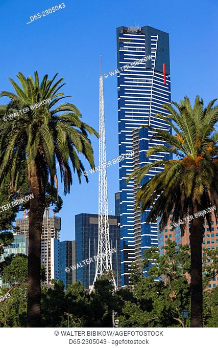 Australia, Victoria, VIC, Melbourne, Southbank, Eureka Tower, morning