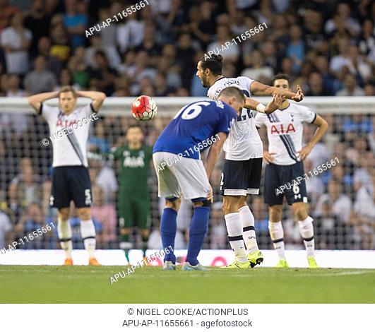 2015 Barclays Premier League Tottenham Hotspur v Everton Aug 29th. 29.08.2015. London, England. Barclays Premier League. Tottenham Hotspur versus Everton