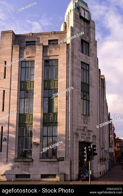 North Street in Belfast, ehemalige Bank von Irland, Foto: Robert B. Fishman, 12.8.2014