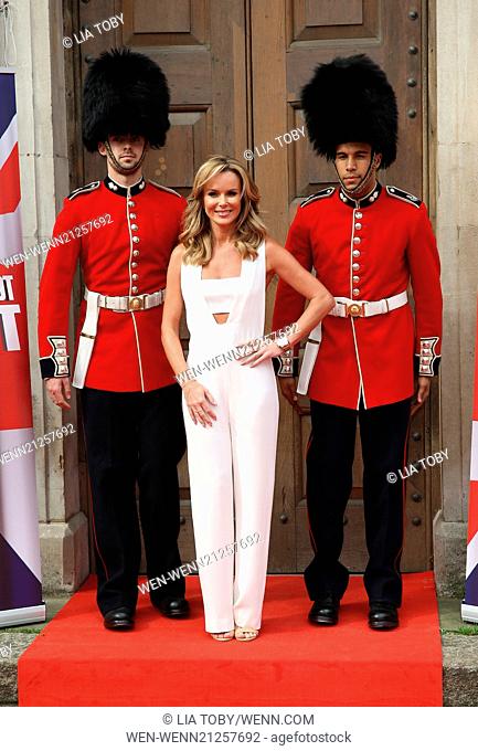Britain's Got Talent - press launch held at St Luke’s Church - Arrivals Featuring: Amanda Holden Where: London, United Kingdom When: 09 Apr 2014 Credit: Lia...