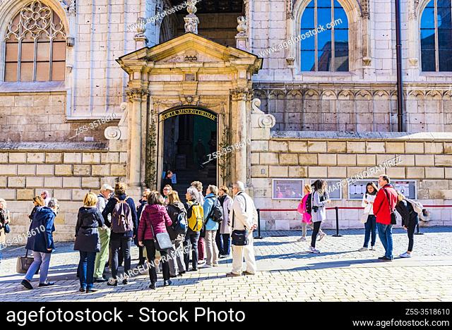 Gate of mercy. Wawel Cathedral. The Wawel Castle. Cracow, Kraków County, Lesser Poland Voivodeship, Poland, Europe