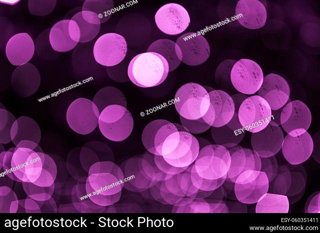 abstract purple defocused circular light backdrop