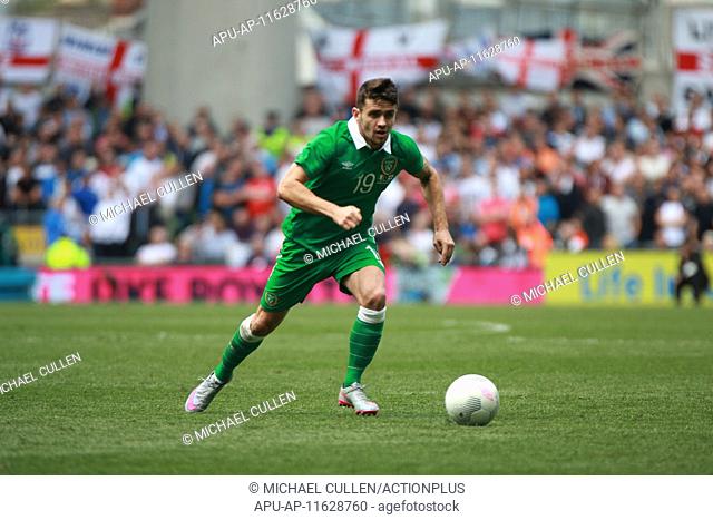 2015 International Friendly Republic of Ireland v England Jun 7th. 07.06.2015. Dublin, Ireland. Robbie Brady of Rep of Ireland International Friendly