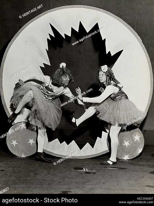 Ting-A-Ling Bros. Circus, Clarence Yates and Francena Scott: Act II, Scene 3, 1937. Creator: Unknown