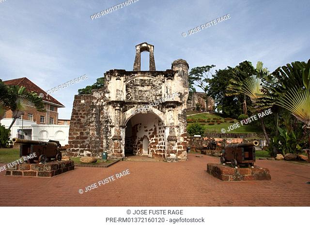 Porta de Santiago, A Famosa Fortress, Malacca, Malaysia, November 2010