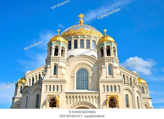 Naval Cathedral of St. Nicholas the Wonderworker in Kronstadt, Russia