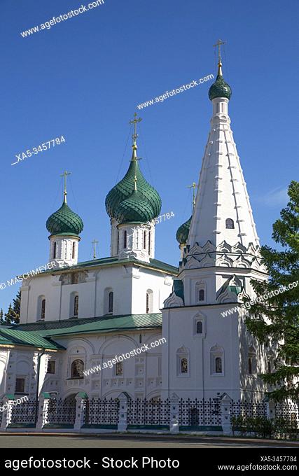 Elijah the Prophet Church, UNESCO World Heritage Site, Yaroslavl, Golden Ring, Yaroslavl Oblast, Russia
