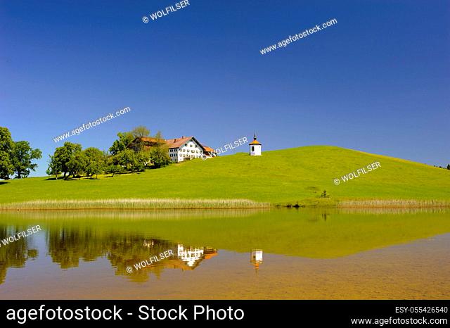 allgau, hegratsried, hegratsried lake
