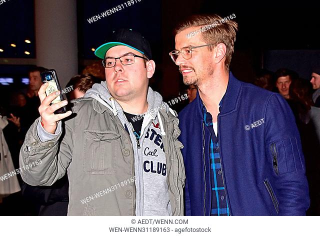 World premiere of 'You Are Wanted' Amazon original series at CineStar Sony Center at Potsdamer Platz square. - Arrivals Featuring: Fan