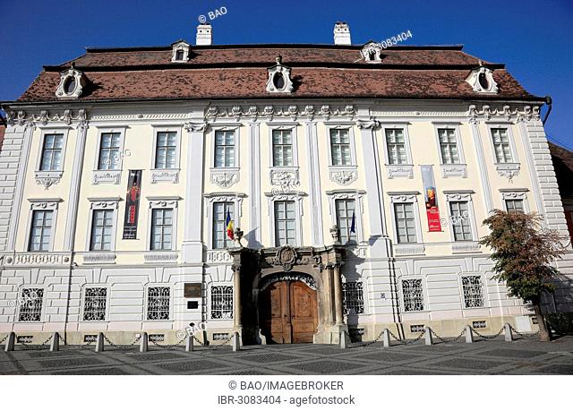 Brukenthal Palace, Sibiu oder Hermannstadt, Siebenbürgen, Romania