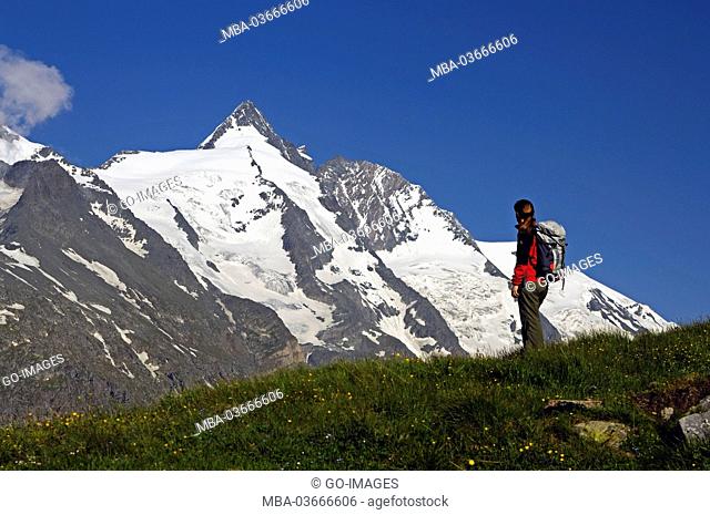 Woman, Vertical, Grossglockner (mountain)