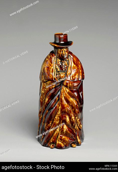Bottle. Designer: Probably designed by Daniel Greatbatch (active 1838-ca. 1861); Manufacturer: Manufactured by Lyman, Fenton & Co