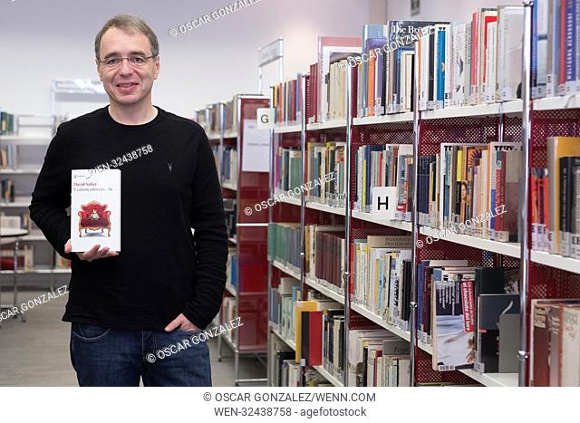 German writer David Safier poses during the presentation of his latest novel 'Y Colorin colorado... Tu' (trans: And all lived happily ever after.