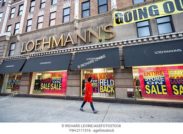 A Loehmann's department store in the Chelsea neighborhood of New York.The women's clothing retailer which filed for bankruptcy protection for the third time has...