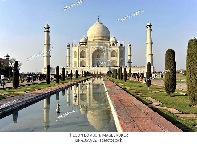 Taj Mahal, tomb, UNESCO World Heritage Site, Agra, Uttar Pradesh, India, Asia