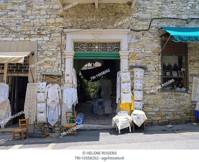 Lefkara Cyprus Lace Shop & Balcony