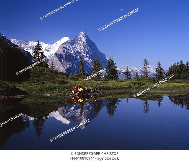 Alps, Canton Bern, Bernese Oberland, bicycle, big, bike, biking, bikes, break, canton, couple, Eiger, great, Grindel