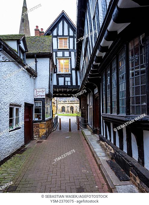Abbot Reginald's Gateway, Evesham, District of Wychavon, Worcestershire, England, United Kingdom, Europe