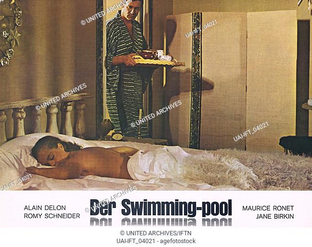 La piscine, Frankreich/Italien 1969, Regie: Jacques Deray, Darsteller: Romy Schneider, Maurice Ronet