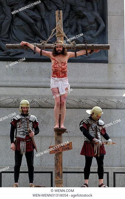The Wintershall Estate Players perform the Passion of Jesus. The role of Jesus is played by James Burke-Dunsmore. The Good Friday performance depicts the last...