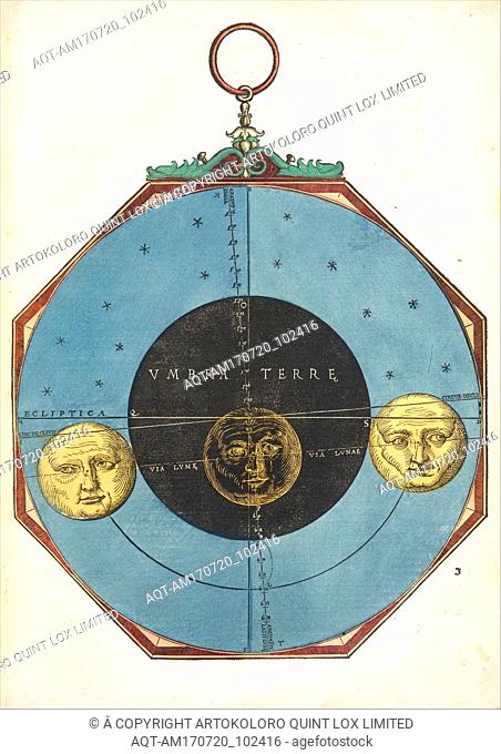 Astronomicum Caesareum, May 1540, Hand-colored woodcuts, 17 7/8 Ã— 12 11/16 Ã— 1 5/16 in. (45.4 Ã— 32.3 Ã— 3.3 cm), Books, Michael Ostendorfer (German, (?) ca