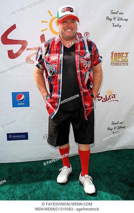 7th Annual George Lopez Celebrity Golf Classic Presented By Sabra Salsa at Lakeside Golf Club Featuring: Gary Valentine Where: Toluca Lake, California