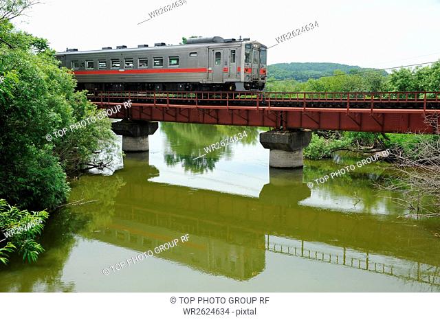 Railway;Kushiro Marsh;Train;Japan