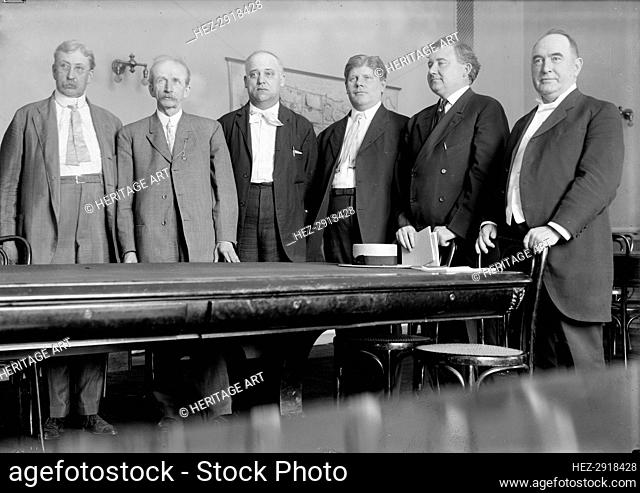 Special Committee On The Investigation of The U.S. Steel Corp., January 12, 1912. Creator: Harris & Ewing