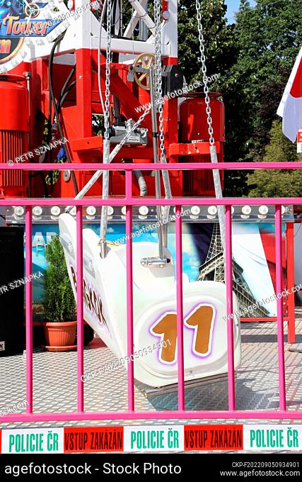 A chain carousel crumbled in Havirov, Czech Republic, on September 3, 2022, and now there are at least 12 injured, mostly children